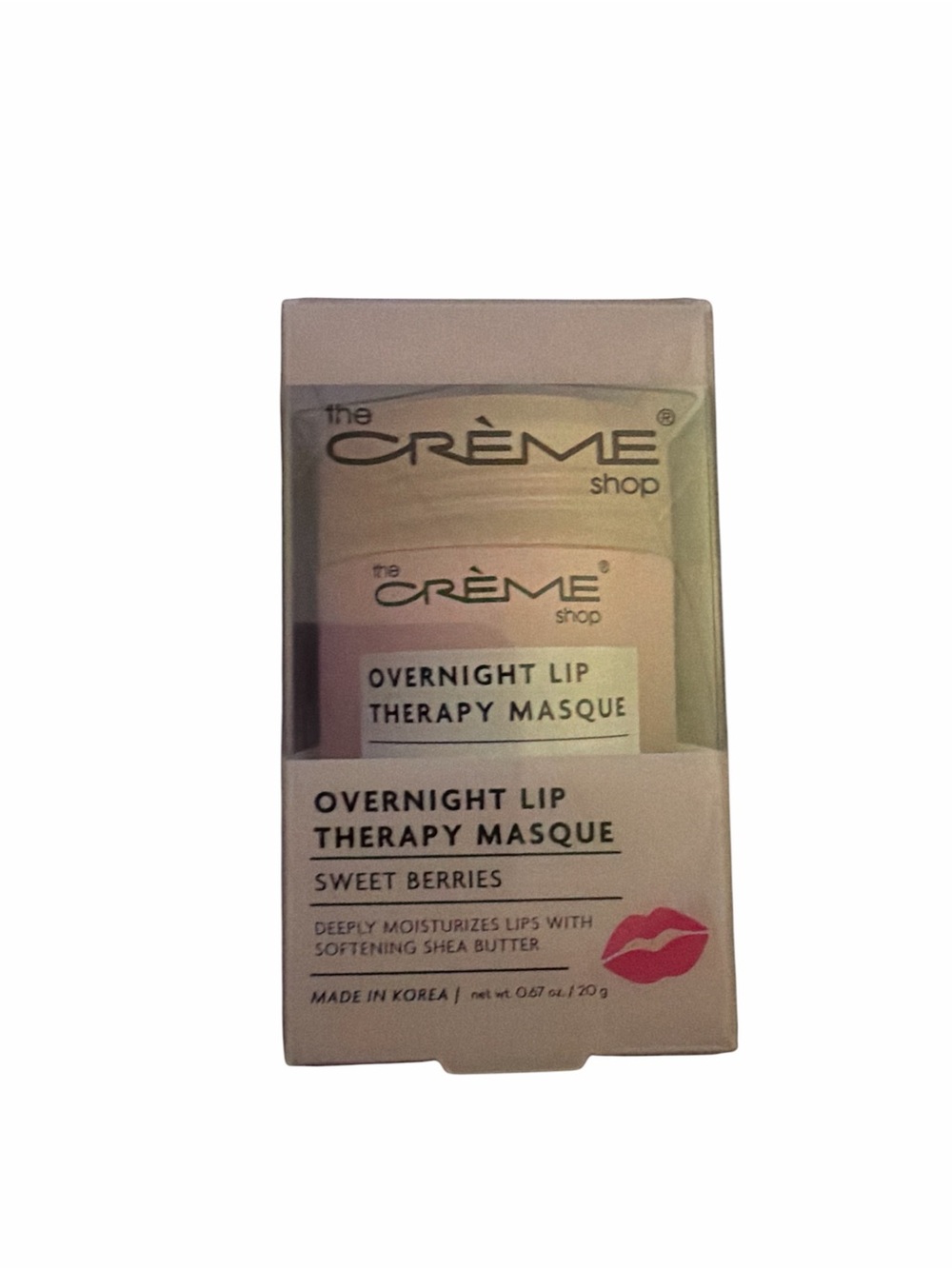 The Crème Shop Overnight Lip Therapy Masque - Sweet Berries